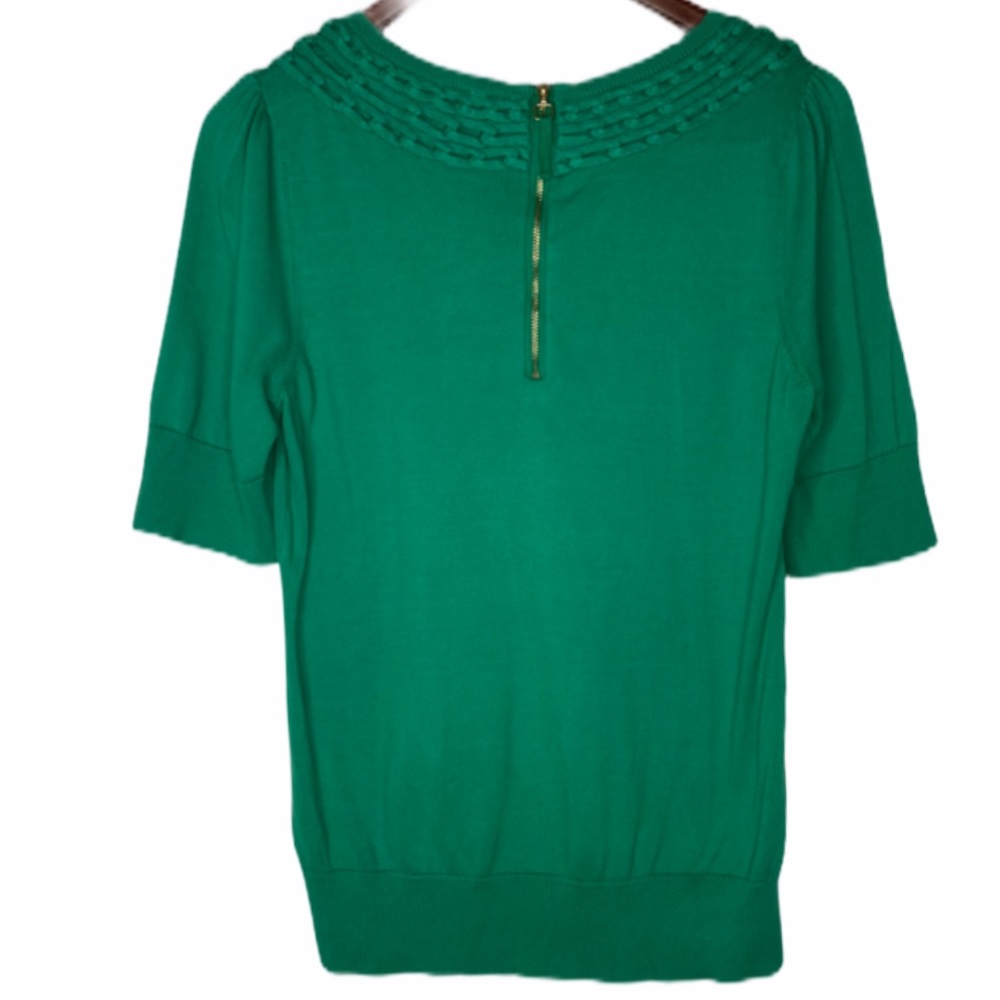 Anthropologie MOTH Kelly Green Light Sweater szL - Picture 2 of 4